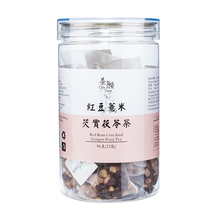 茶願-王牌祛濕茶 紅豆薏米芡實茯苓茶茶包 (12包裝)