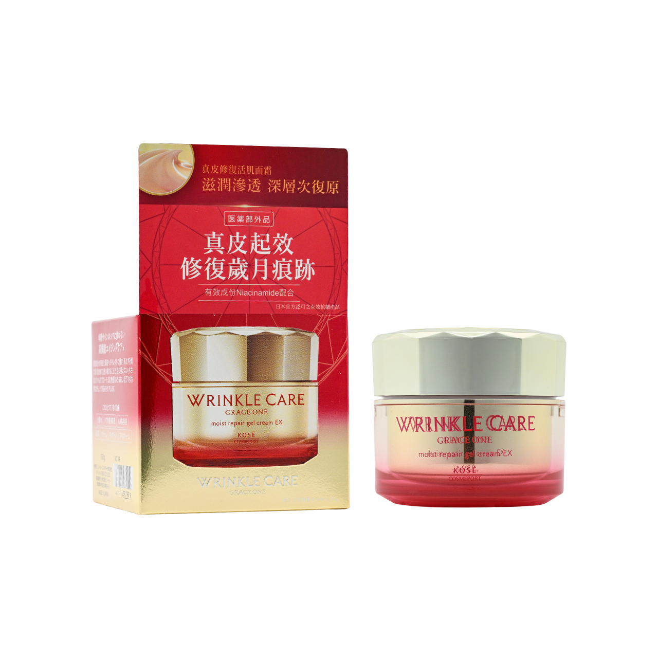 KOSE Cosmeport Wrinkle Care Grace One Moist Gel Cream 100g - Sasa