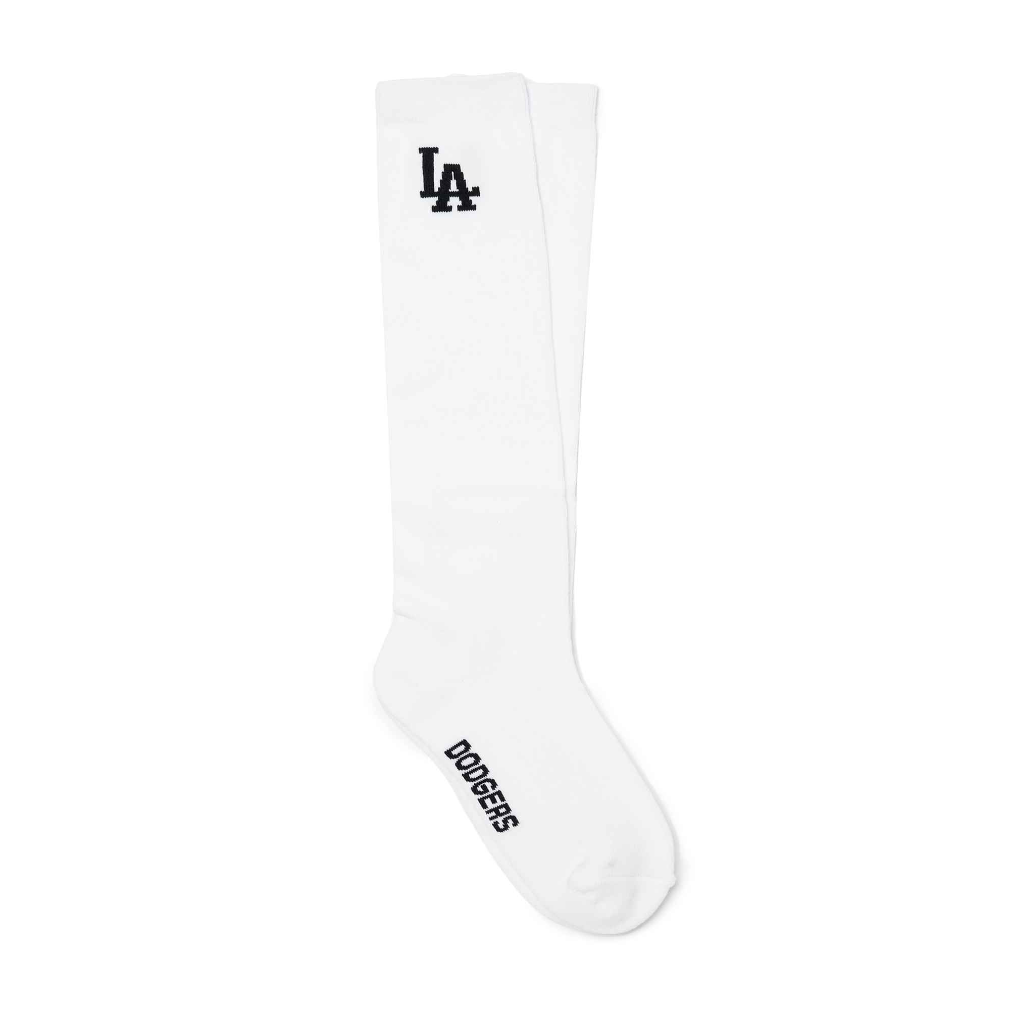 BASIC BIG LOGO KNEE SOCKS LA DODGERS (3ASOK112N-07WHS) | MLB KOREA