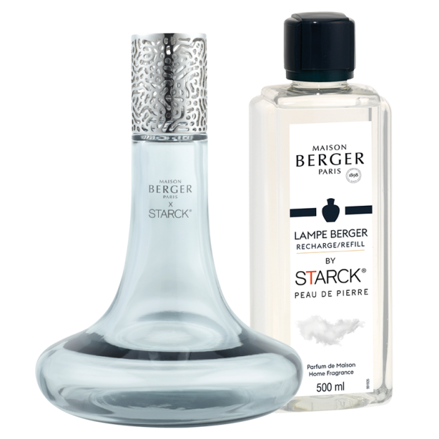 Lampe Berger 灰色香薰套裝by Starck / Grey Lampe Berger Gift Set by