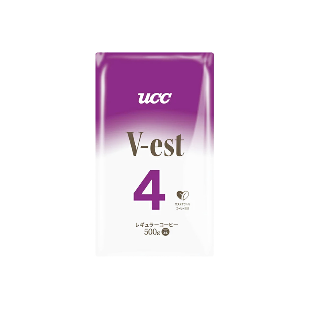 UCC 精選特濃咖啡豆V-est NO.4 (500克) | APITA UNY eShop | CU APP