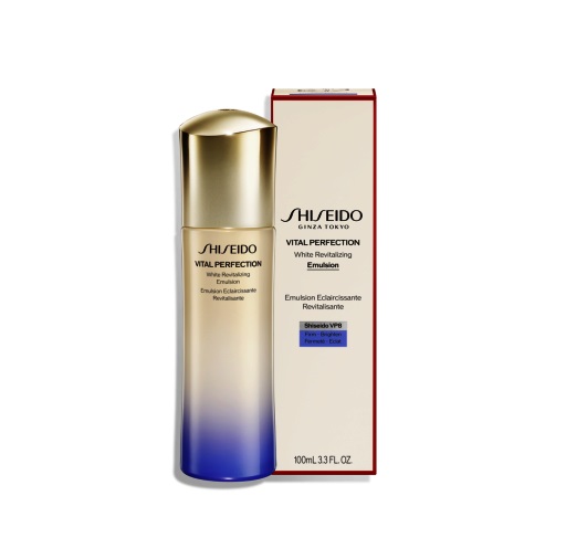 Shiseido 資生堂Vital Perfection全效美白抗紋清爽乳液100ml