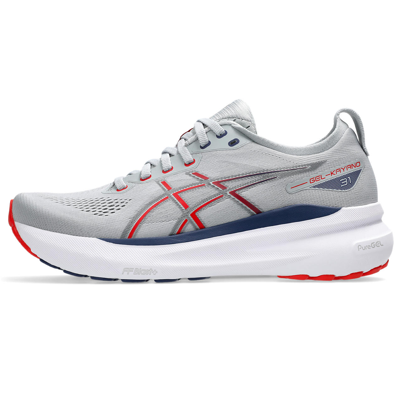 Grey Asics Nimbus 21 Herre Men's Running Shoes GEL-KAYANO 31 ASICS
