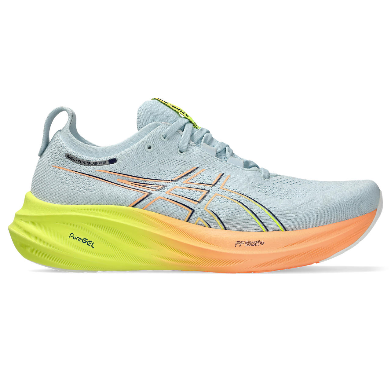 【未使用 27cm】ASICS　 GEL-NIMBUS 26 ネイビー/ライム ASICS ネイビー/ライム シューズ 未使用 27cm】ASICS GEL-NIMBUS