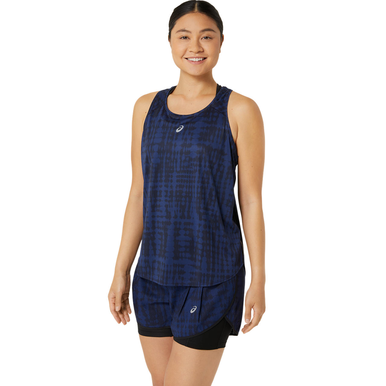 oasis 2006 world tour タンクトップ Women's Tops & T-Shirts | ROAD ALL OVER PRINT TANK | ASICS