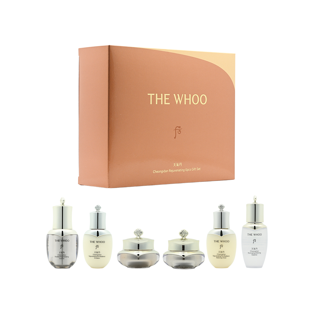The History of Whoo 天気丹　ラディアンス　セット The History of Whoo] Radiant Rejuvenating Set 后天氣丹華炫水