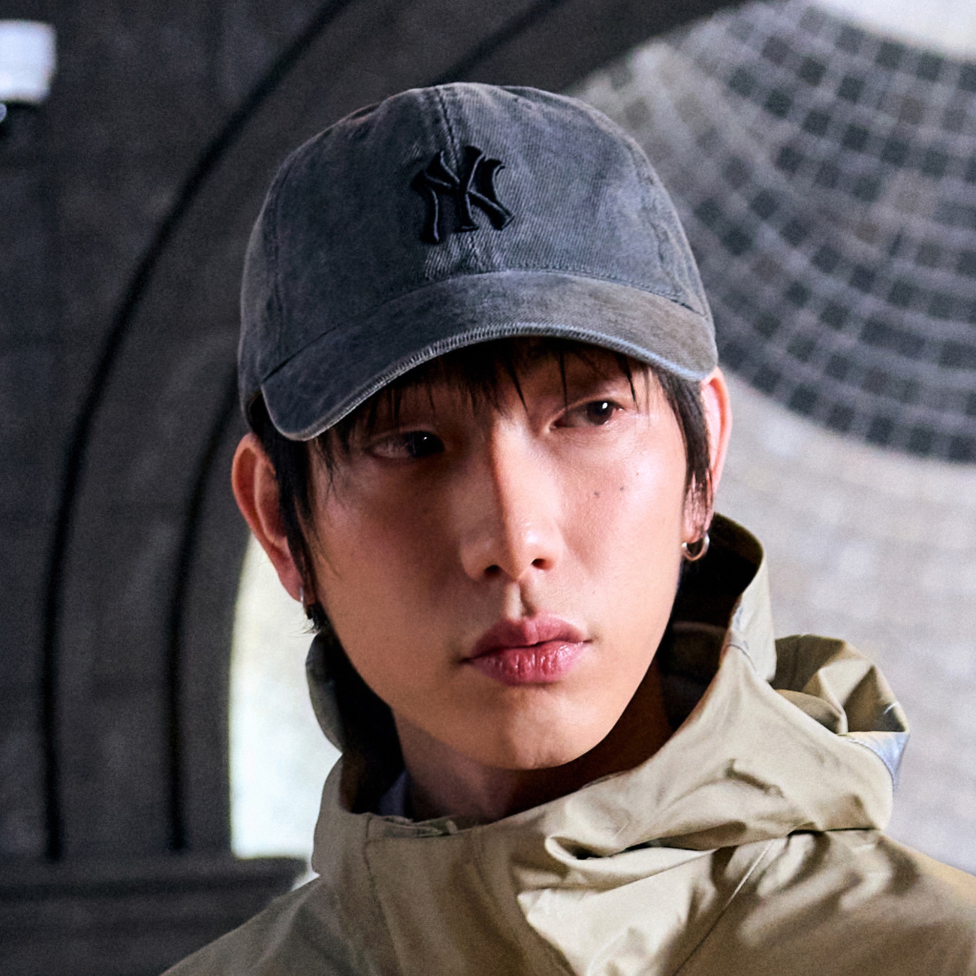 ★MLB Korea★ Basic Washing Unstructured Ball Cap BOS Sand 3 Jual MLB Korea Basic Washing Unstructured Ball Cap - NY Sand