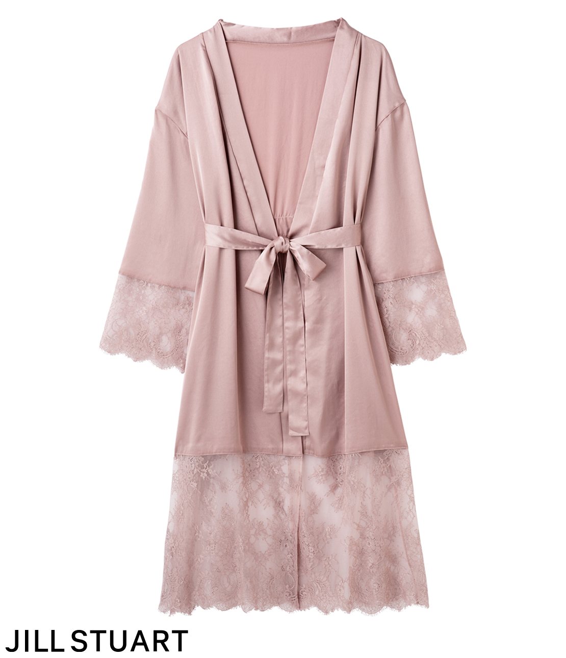 Lace Satin Gown ANTIQUE PINK 熱銷推薦| Peach John香港官方購物網站