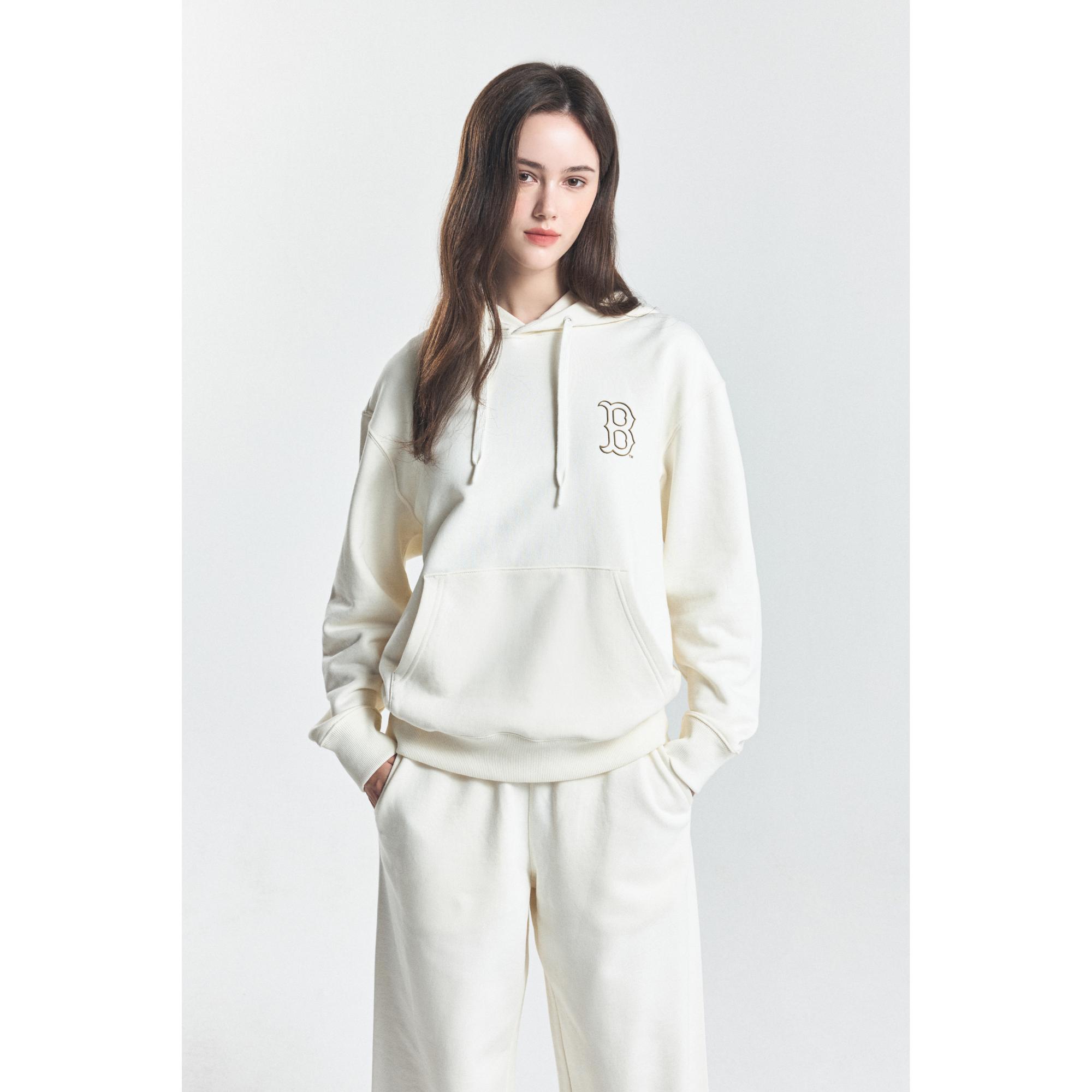 BASIC MEGA LOGO OVER FIT HOODIE BOSTON RED SOX (3AHDB0544