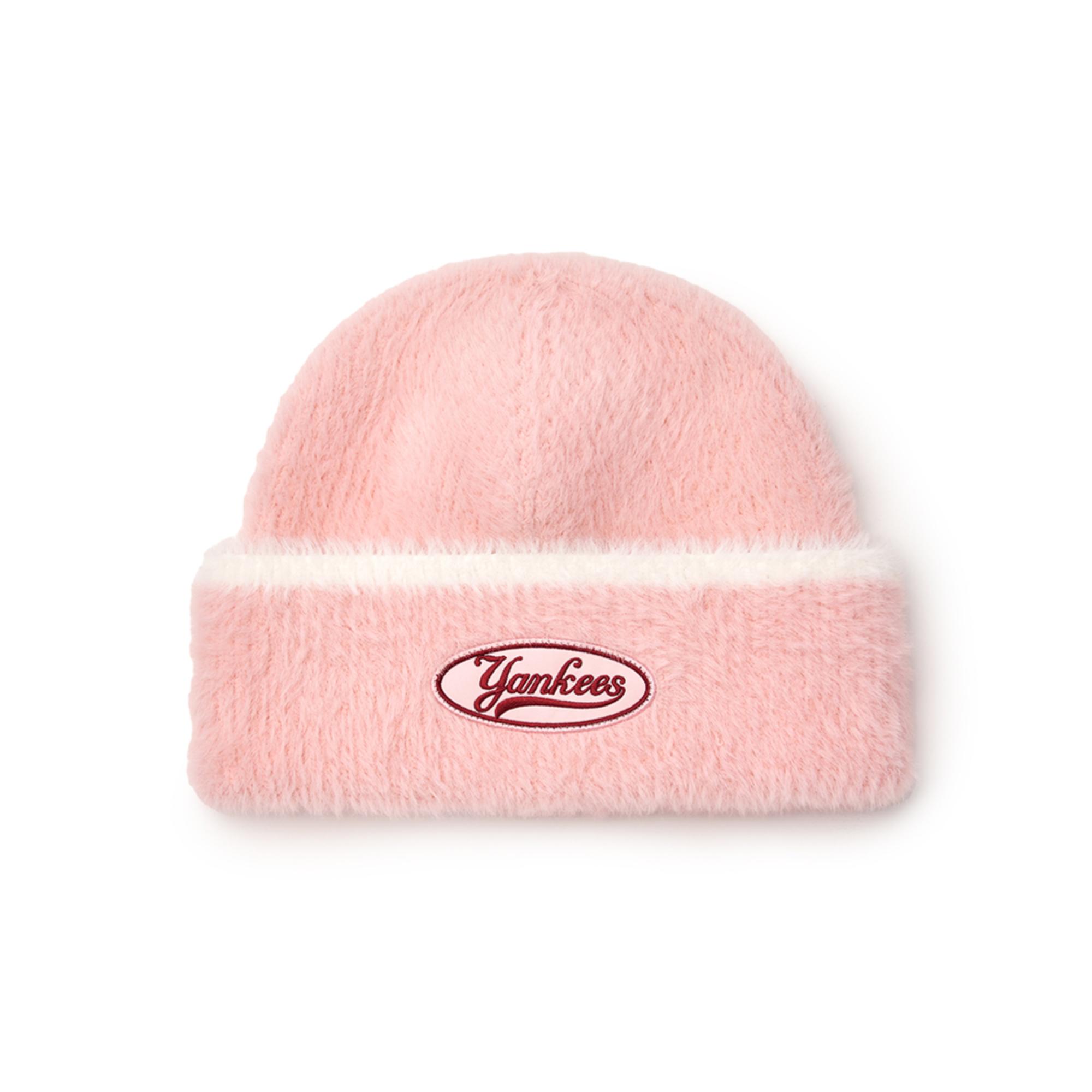 ◆MLB Korea◆ Fur Mid Beanie NY Magenta 3ABNBM446-50MAS FUR MID BEANIE NEW YORK YANKEES (3ABNBM446-50PKM) | MLB