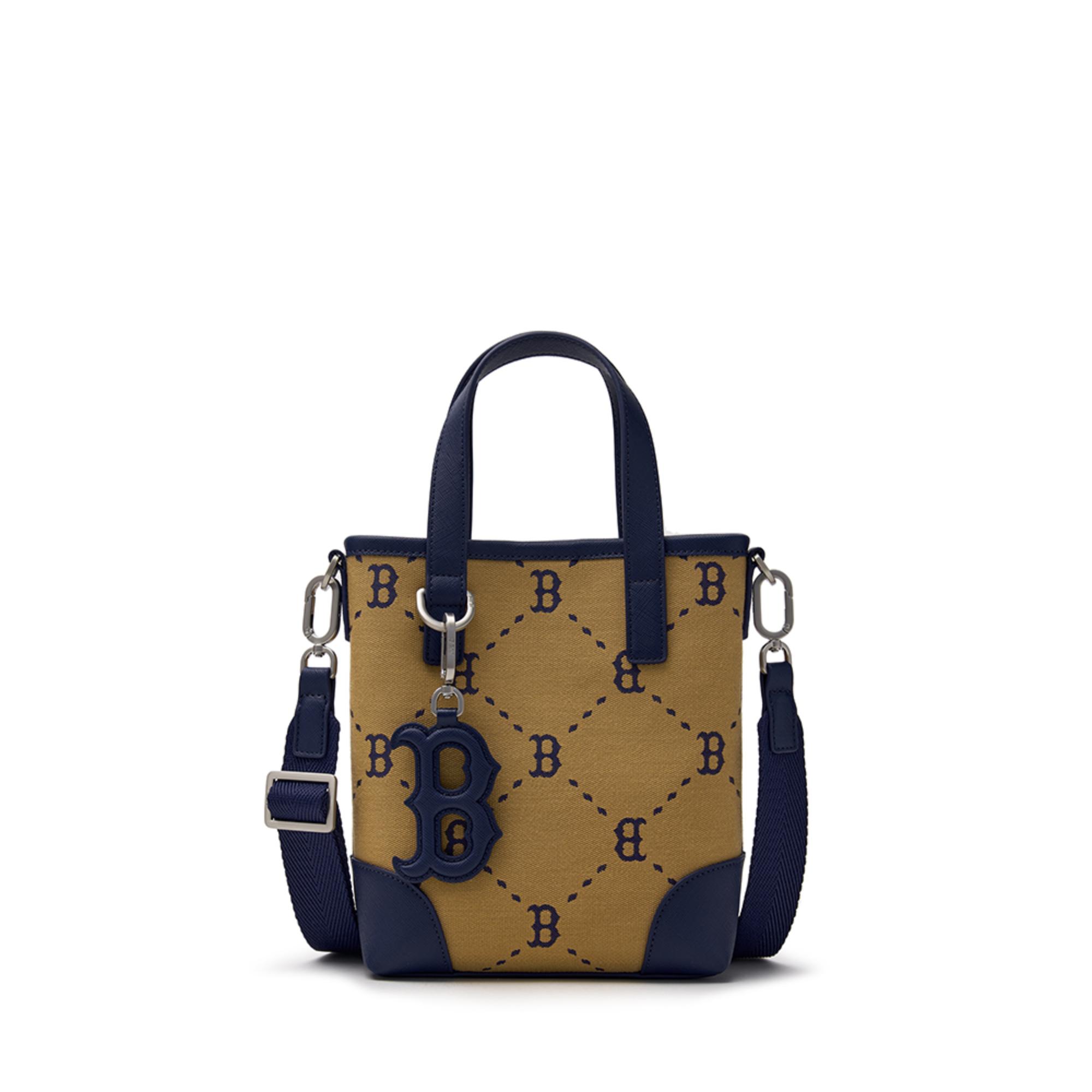 トートバッグ [ MLB ] DIA MONOGRAM SPORTIVE CROSS BAG DIA MONOGRAM JACQUARD MINI CROSS BAG BOSTON RED SOX