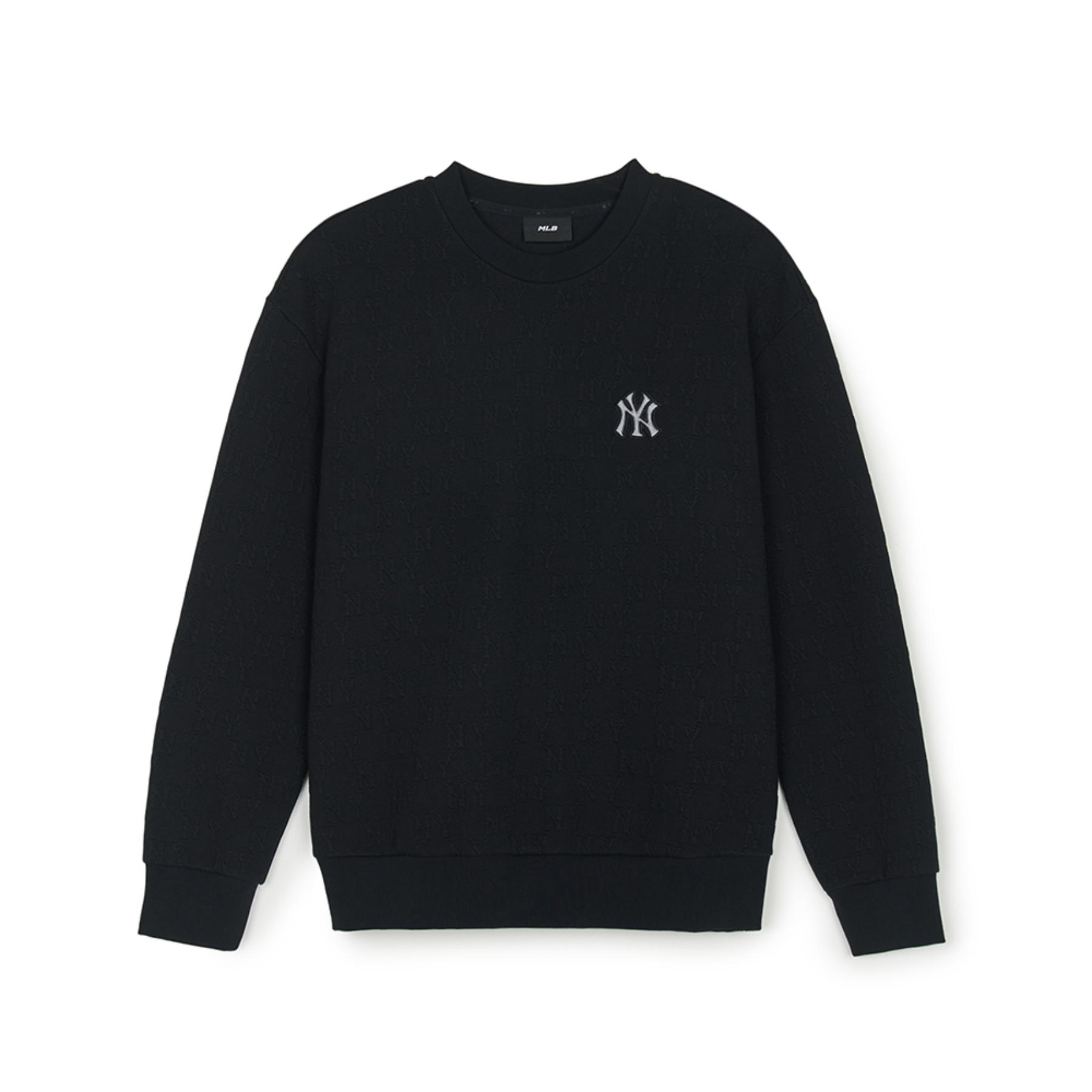 CLASSIC MONOGRAM TONAL JAQUARD SWEATSHIRTS NEW YORK YANKEES 3AMTM0244 50BKS