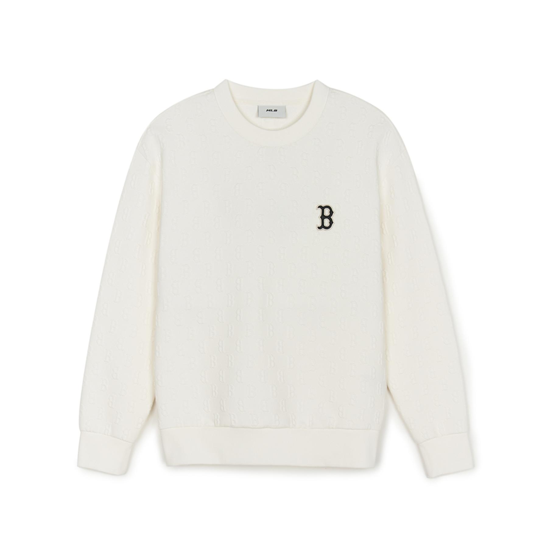 CLASSIC MONOGRAM TONAL JAQUARD SWEATSHIRTS BOSTON RED SOX 3AMTM0244 43CRS