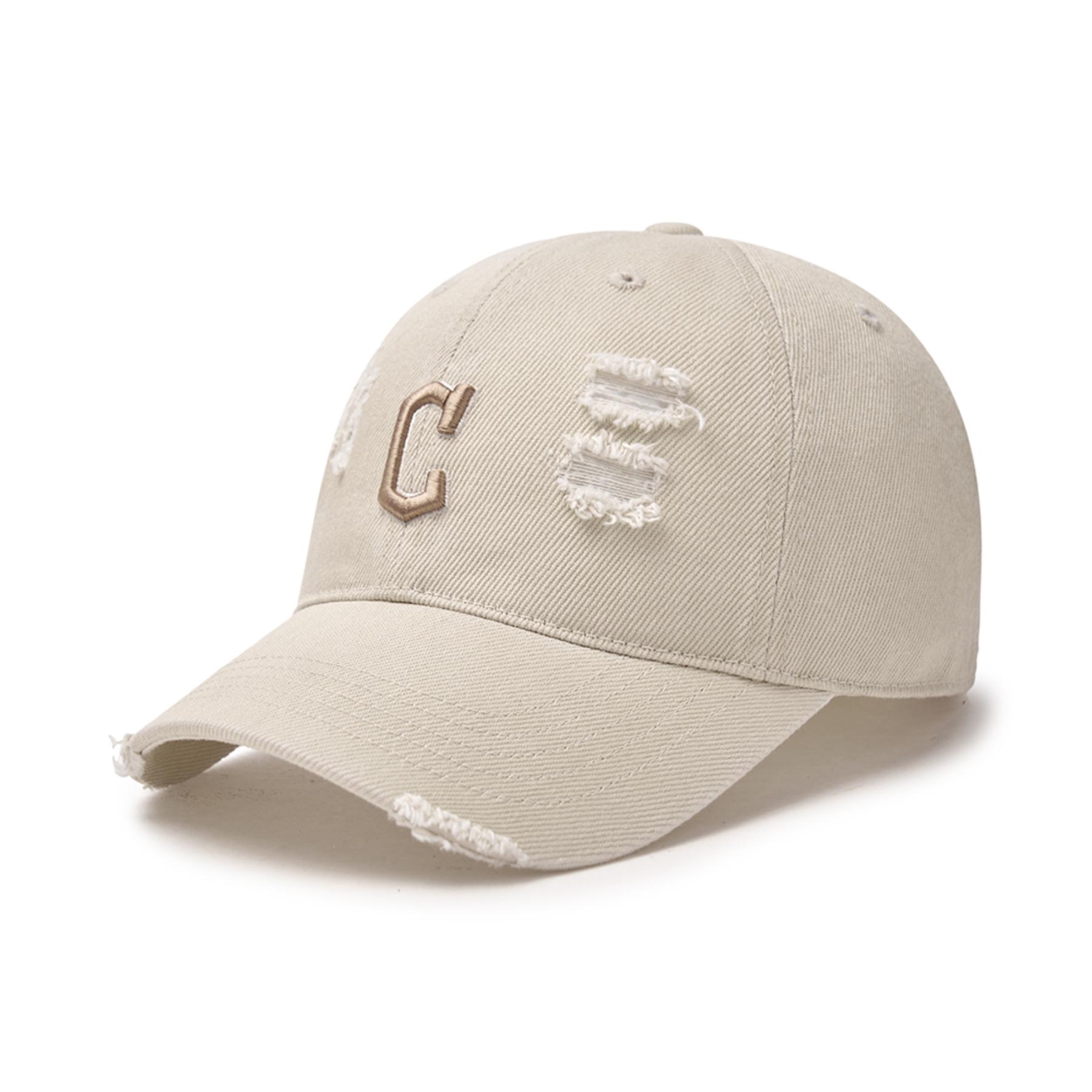 ★MLB Korea★ Damage Washing Unstructured Ball Cap CLE MgSan DAMAGE WASHING UNSTRUCTURED BALL CAP CLEVELAND GUARDIANS