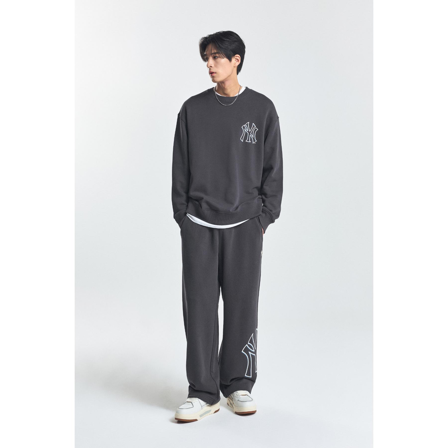 BASIC MEGA LOGO 2WAY WIDE PANTS NEW YORK YANKEES (3APTB0344