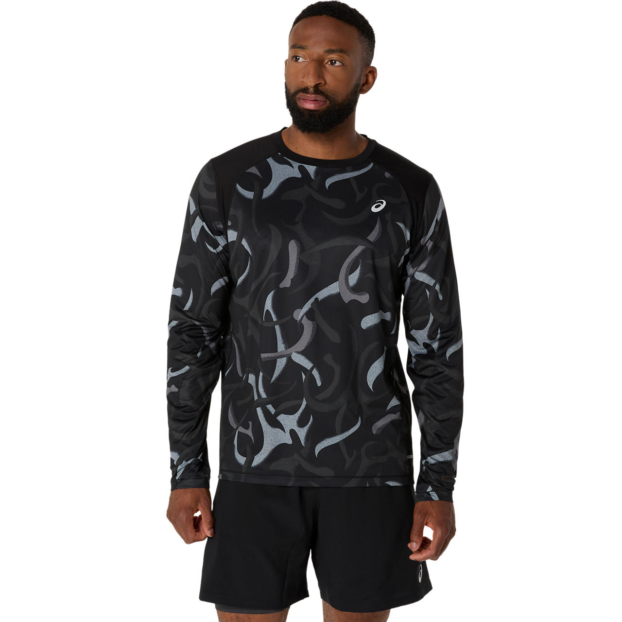 Men's Tops & T-Shirts | ROAD ALL OVER PRINT LS TOP | ASICS