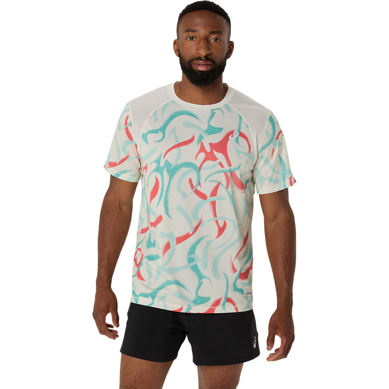 Men's Tops & T-Shirts | ROAD ALL OVER PRINT SS TOP | ASICS Hong Kong
