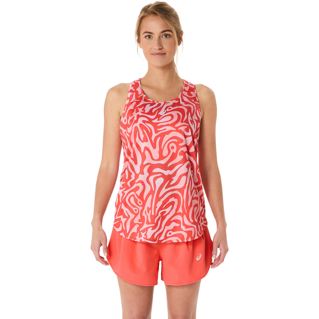 oasis 2006 world tour タンクトップ Women's Tops & T-Shirts | ROAD ALL OVER PRINT TANK | ASICS