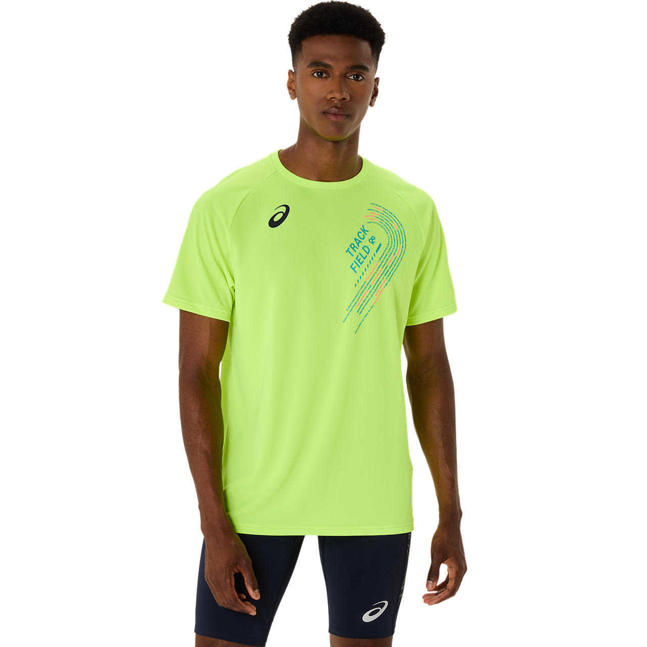 Men's Tops & T-Shirts | TRACK GRAPHIC SHORT SLEEVE TOP | ASICS