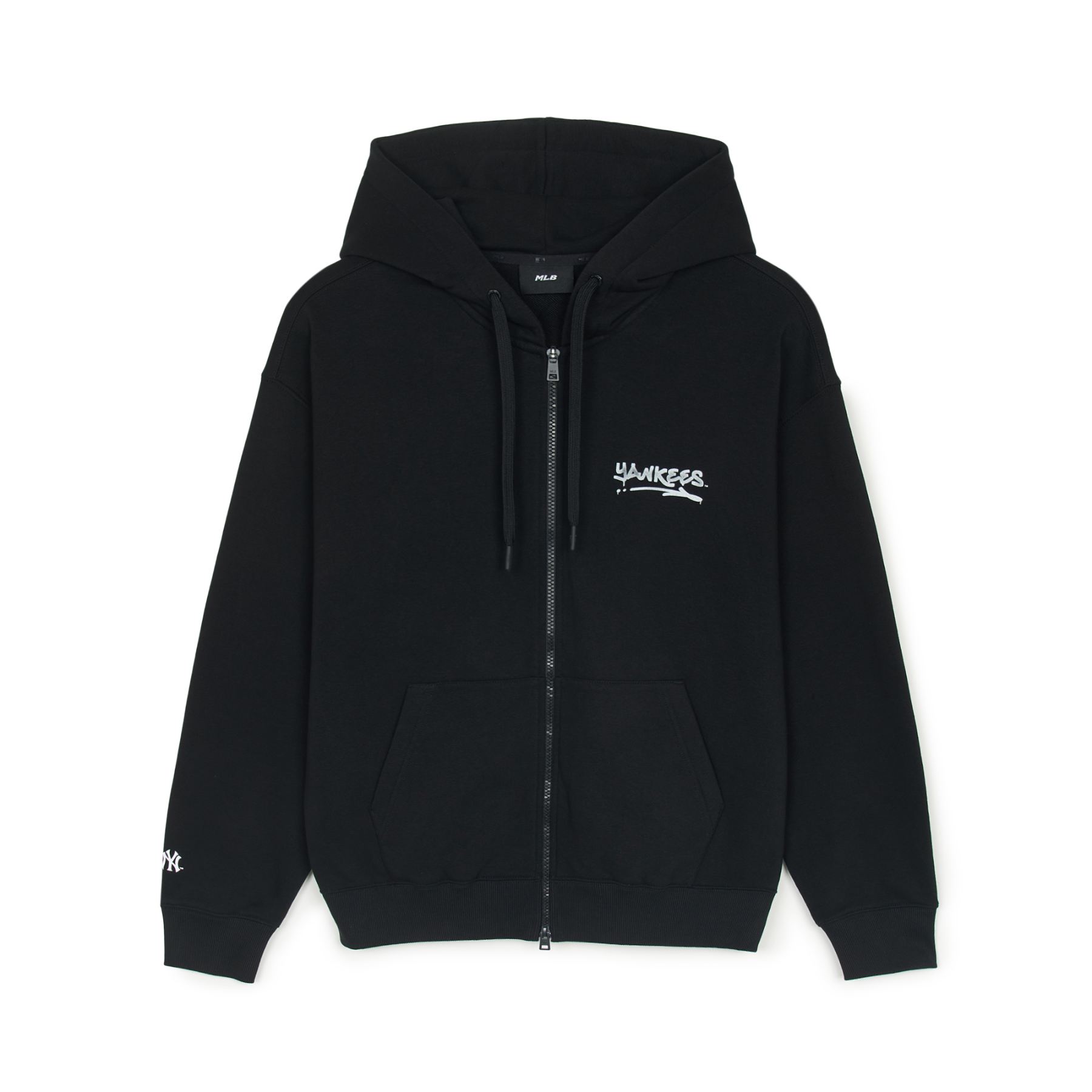 BASIC BACK BIG LOGO OVERFIT HOOD ZIP UP NEW YORK YANKEES
