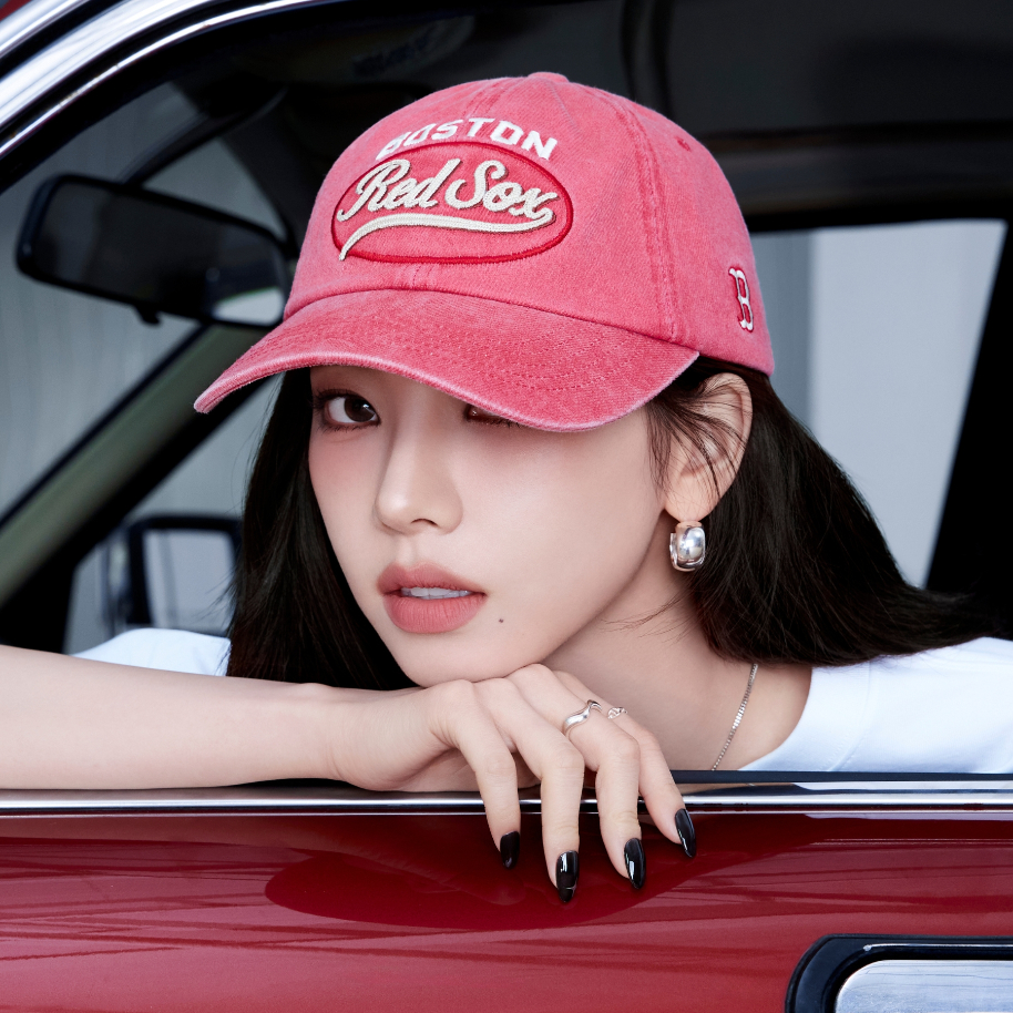 VARSITY VINTAGE CULSIVE STITCH UNSTRUCTURED BALL CAP BOSTON