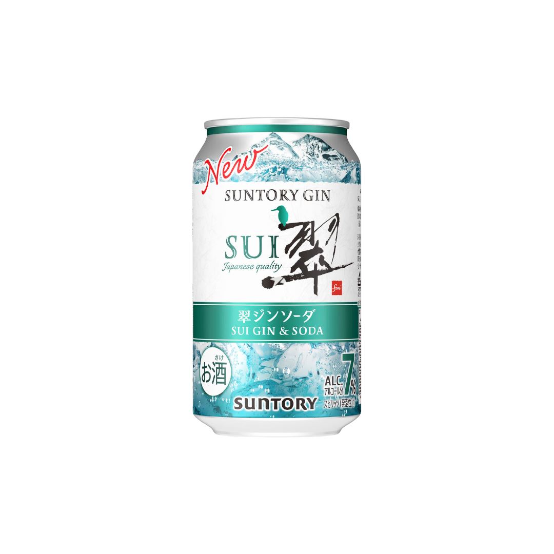 Suntory 翠SUI Gin酒+梳打水有氣調酒ALC 7% (350毫升) | APITA UNY