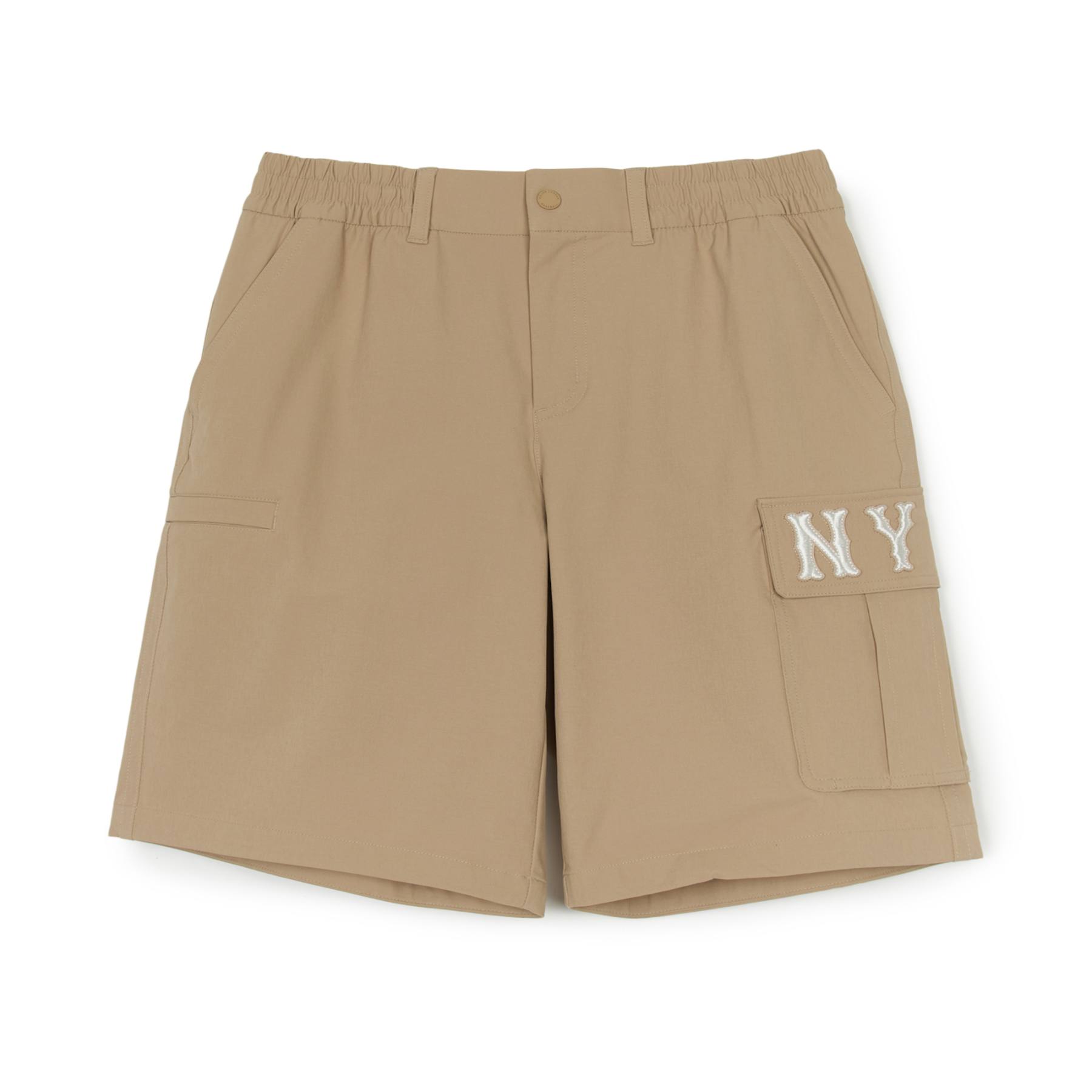 ☆MLB Korea☆ Basic Gofcore Pocket Woven Short Sleeve Man to Basic Gorpcore Nylon 9