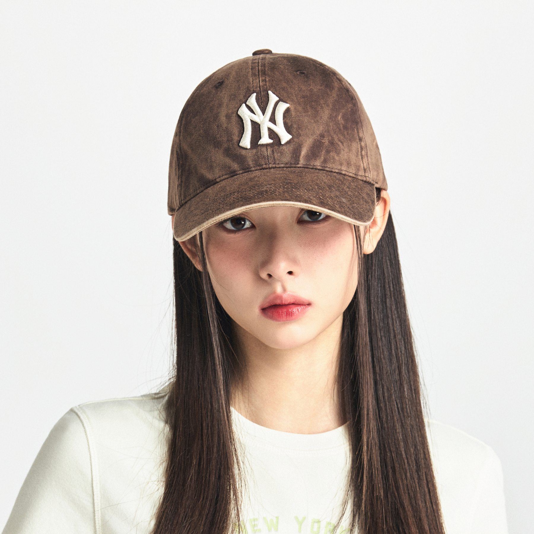 [MLB] Heavy Washing Unstructured Ball Cap ★大人気★ HEAVY WASHING UNSTRUCTURED BALL CAP NEW YORK YANKEES