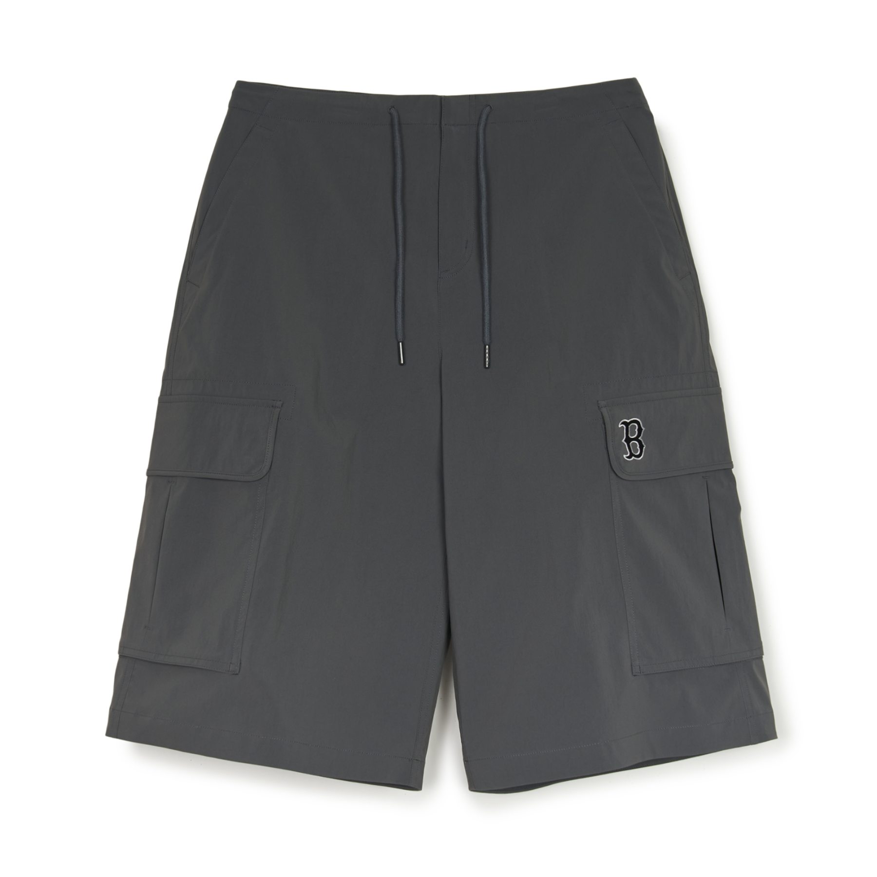 [MLB] Cotton Touch Cargo Bermuda Shorts ★すぐ品切れ★ Men's cotton bermuda shorts k1s15l100l08s0003 Black