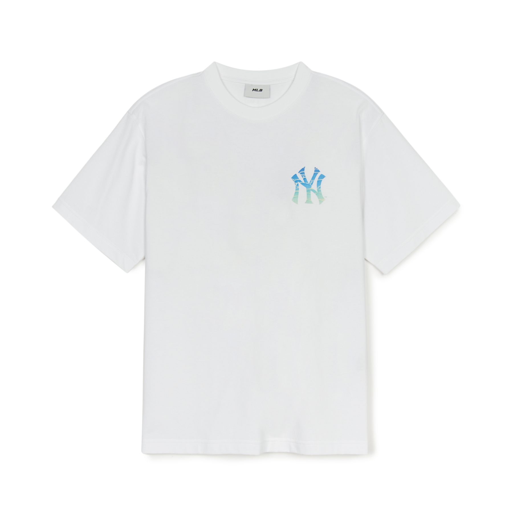 男女同款SUMMER COLORFULL BIG LOGO OVER FIT T-SHIRTS 紐約洋基