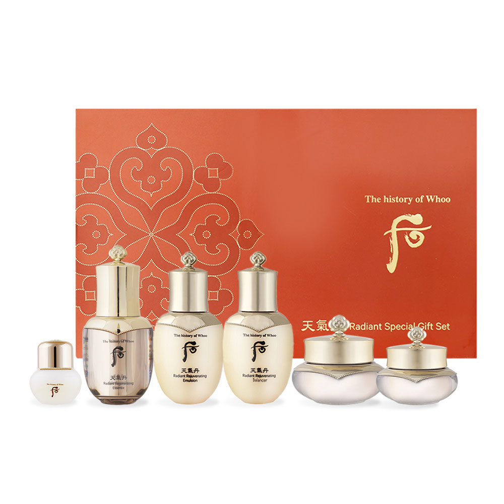 The History of Whoo 天氣丹華泫體驗套裝6件| 熱銷推薦| Colourmix 卡