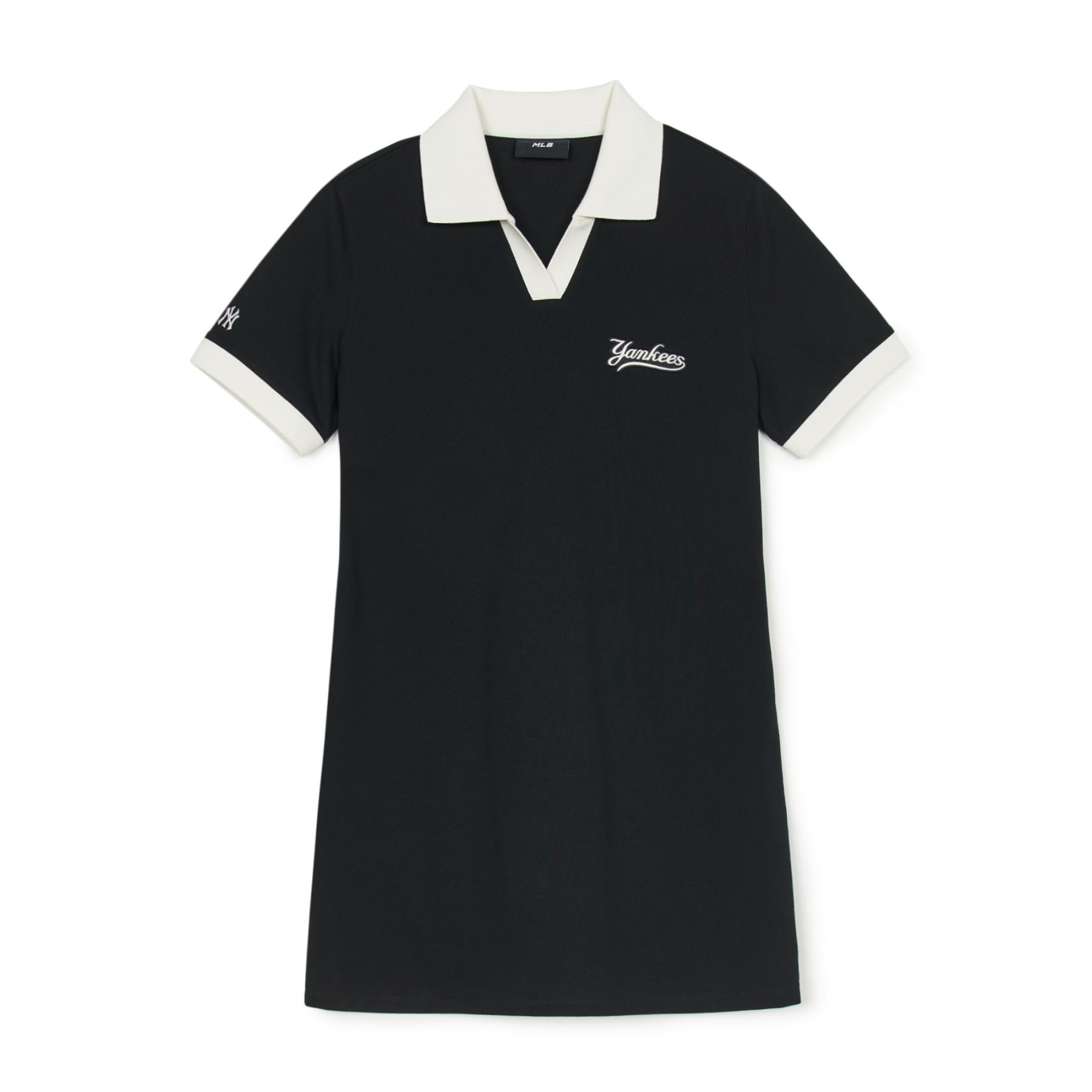 MLB■(W)Open Collar Slim Fit Dress★送料込 8800278703915_01_736b5b74-6f76