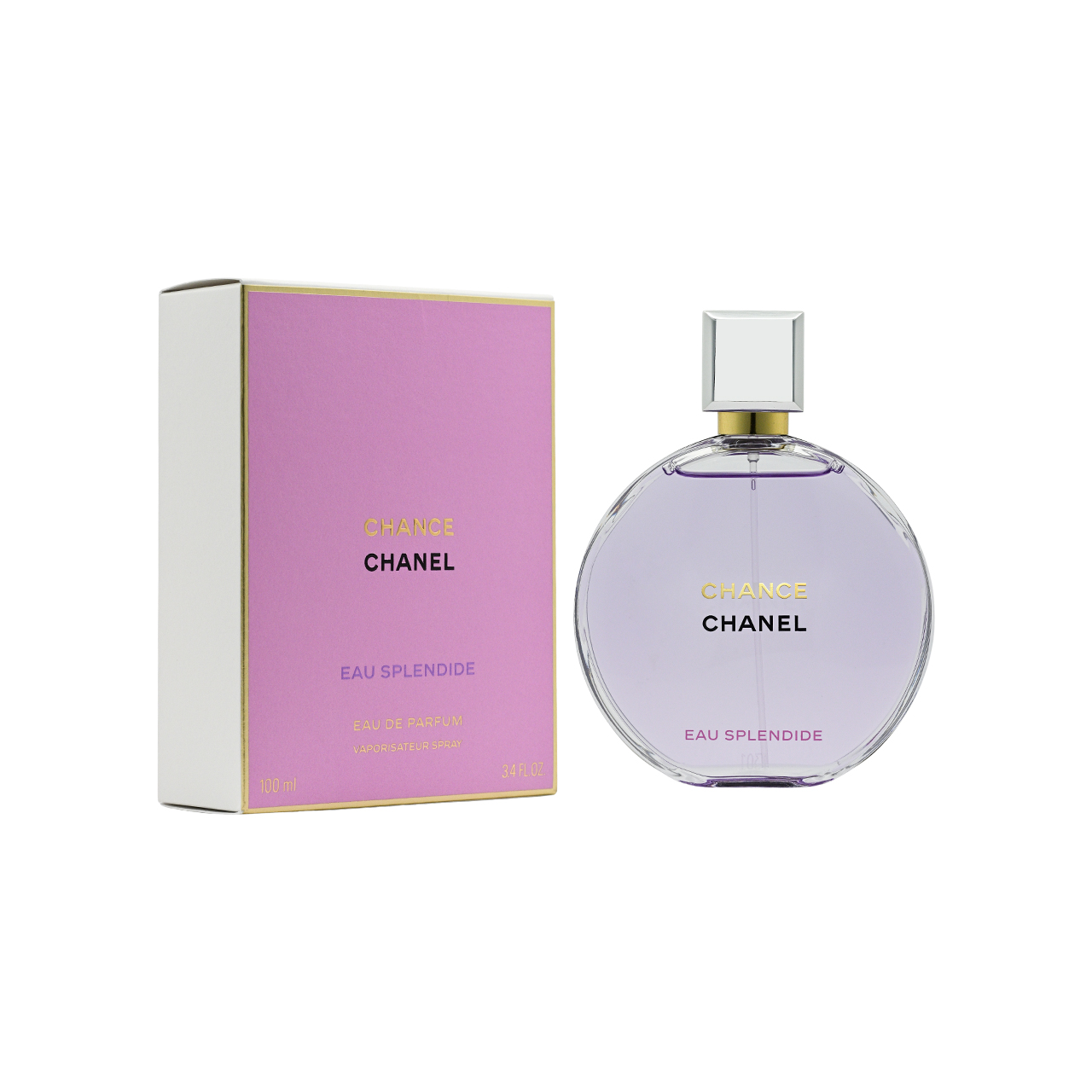 CHANEL CHANCE EAU SPLENDIDE 新品　箱無し100ml Chanel Chance Eau Splendide Eau de Parfum 100ml- Sasa eShop