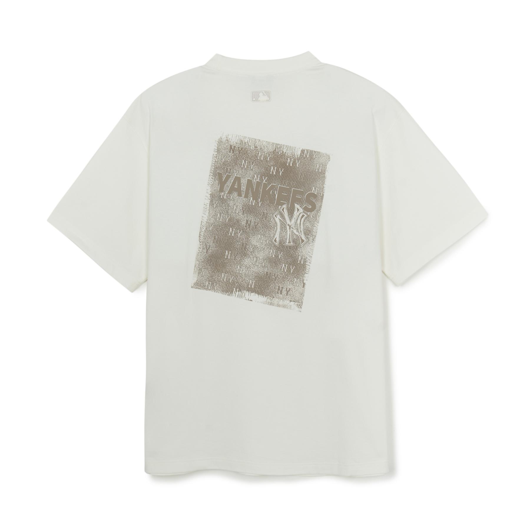 [MLB] Vintage Monotive Over Fit T-shirt ★すぐ品切れ★ 男女同款VINTAGE MONOTIVE OVER FIT T-SHIRTS T恤紐約洋基隊