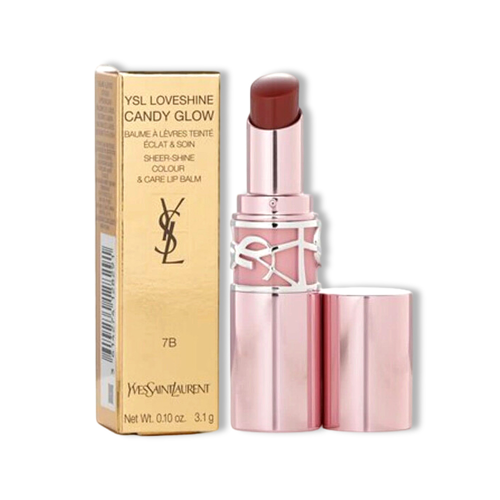口紅 YSL LOVE SHINE CANDY GLOW 7B YSL LOVESHINE CANDY GLOW LIPSTICK #7B 3.1G | Popular
