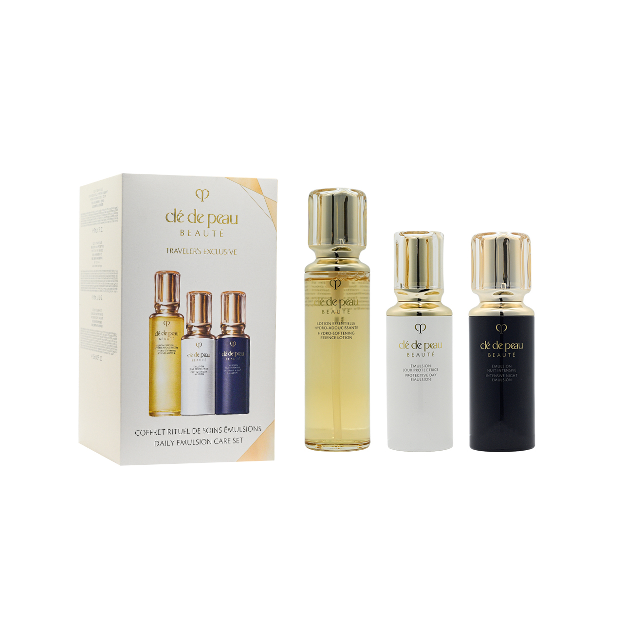Clé de Peau Daily Emulsion Care Set 3pcs-Sasa eShop