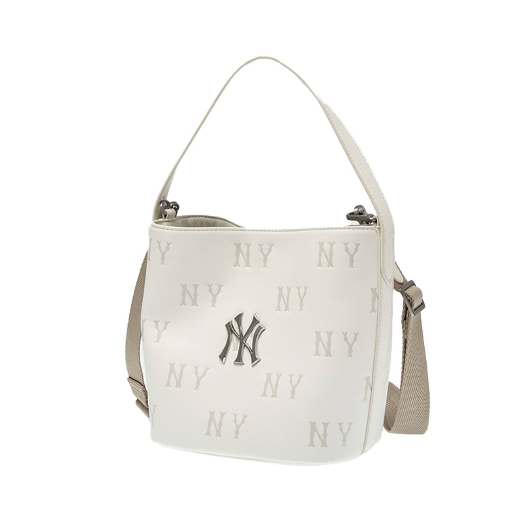 MLB 水桶袋紐約洋基隊CLASSIC MONOGRAM EMBO BUCKET BAG (3ABMME16N 