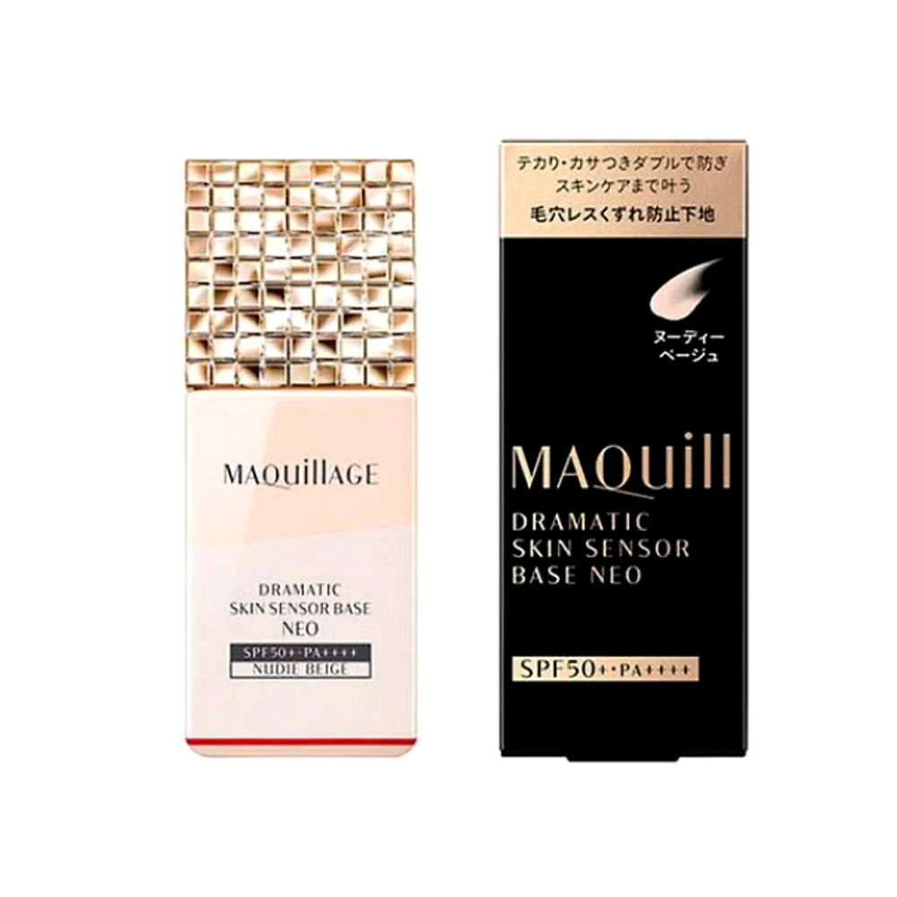 MAQUILLAGE DRAMATIC SKIN SENSOR BASE NEO SPF50+/PA++++ 25ml #NUDIE