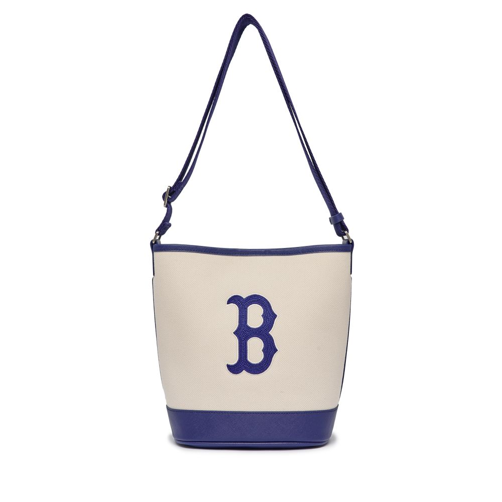 BASIC BIG LOGO CANVAS BUCKET BAG BOSTON RED SOX (3ABMS072N