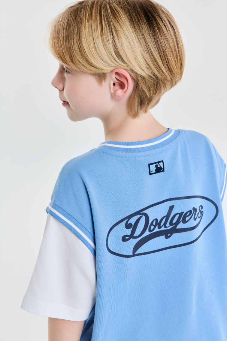MLB KIDS | VARSITY WOVEN VEST SHORT SLV 3 SET LOS ANGELES DODGERS
