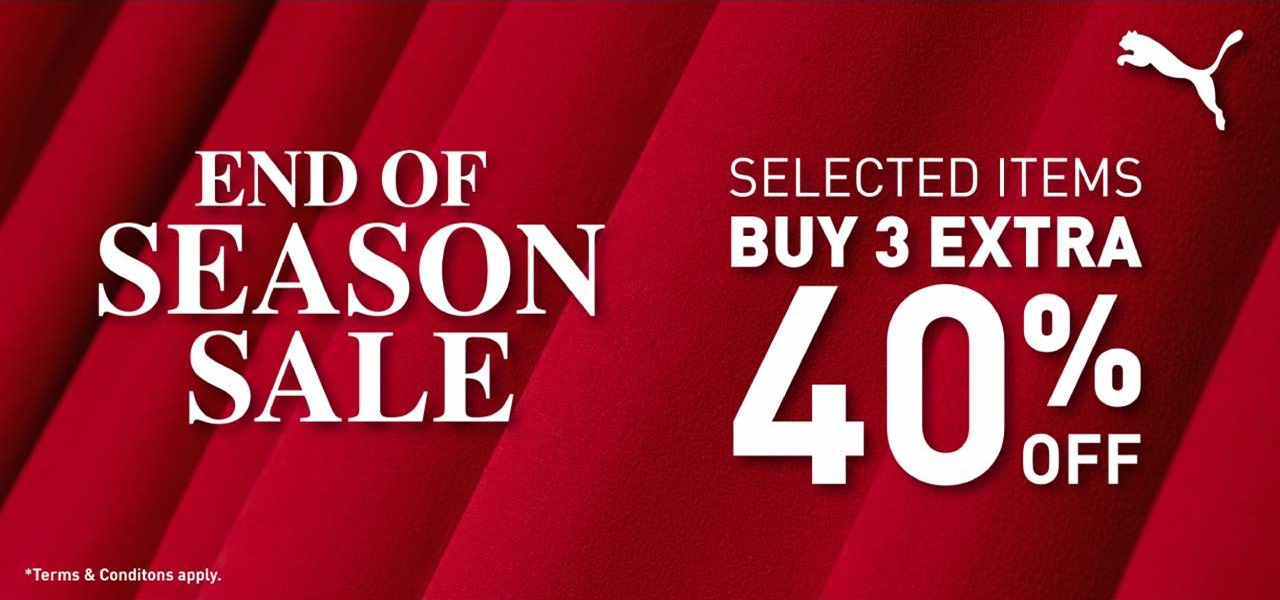 Puma end of season sale new arrivals