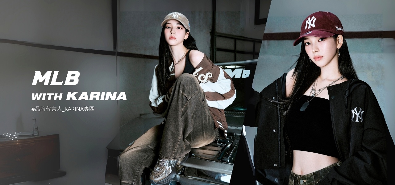 aespa カリナ KARINA MLB ボールキャップ 57 フォトカード付