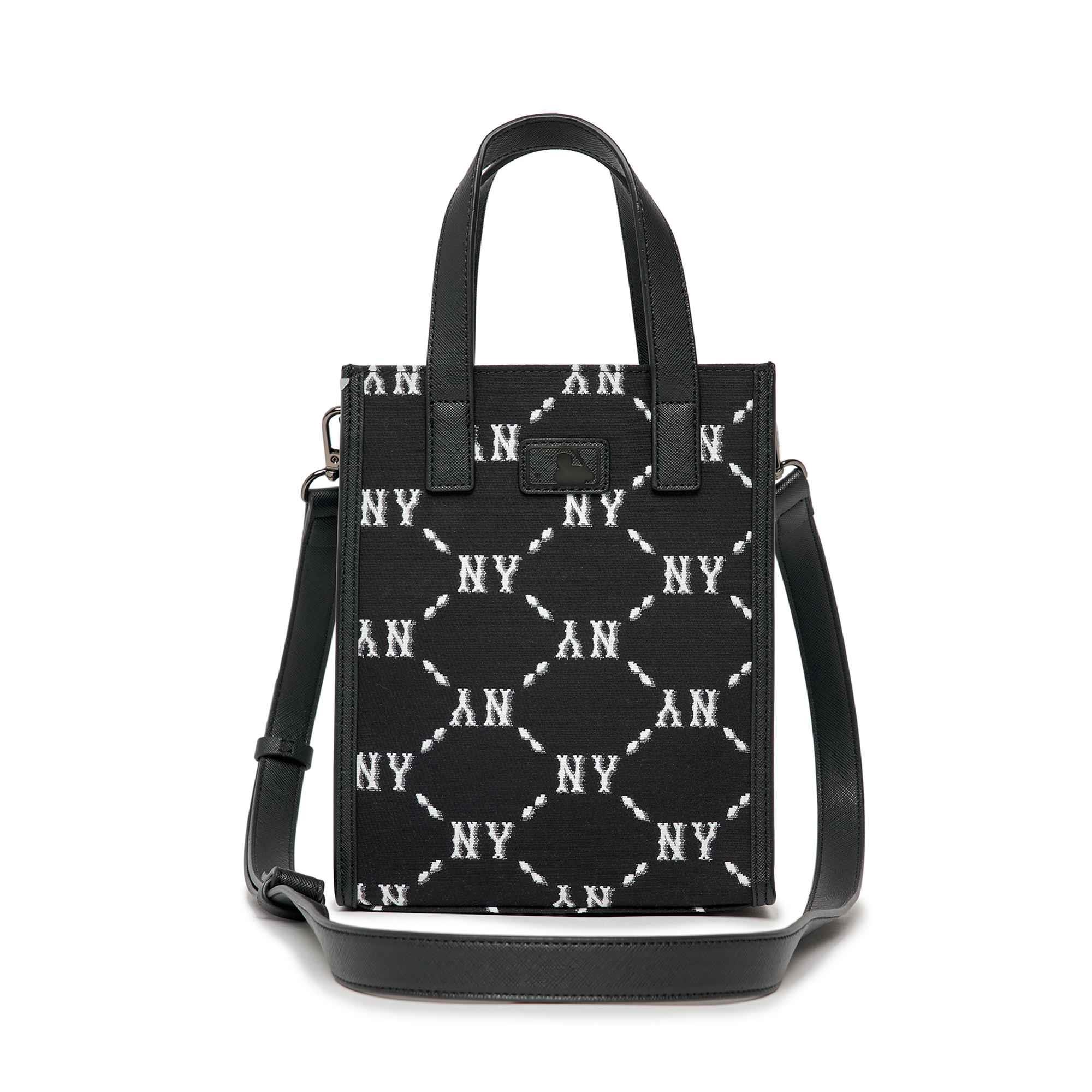 Jual MLB Dia Monogram Jacquard Mini Crossbag NEW YORK YANKEES black  Original 2023