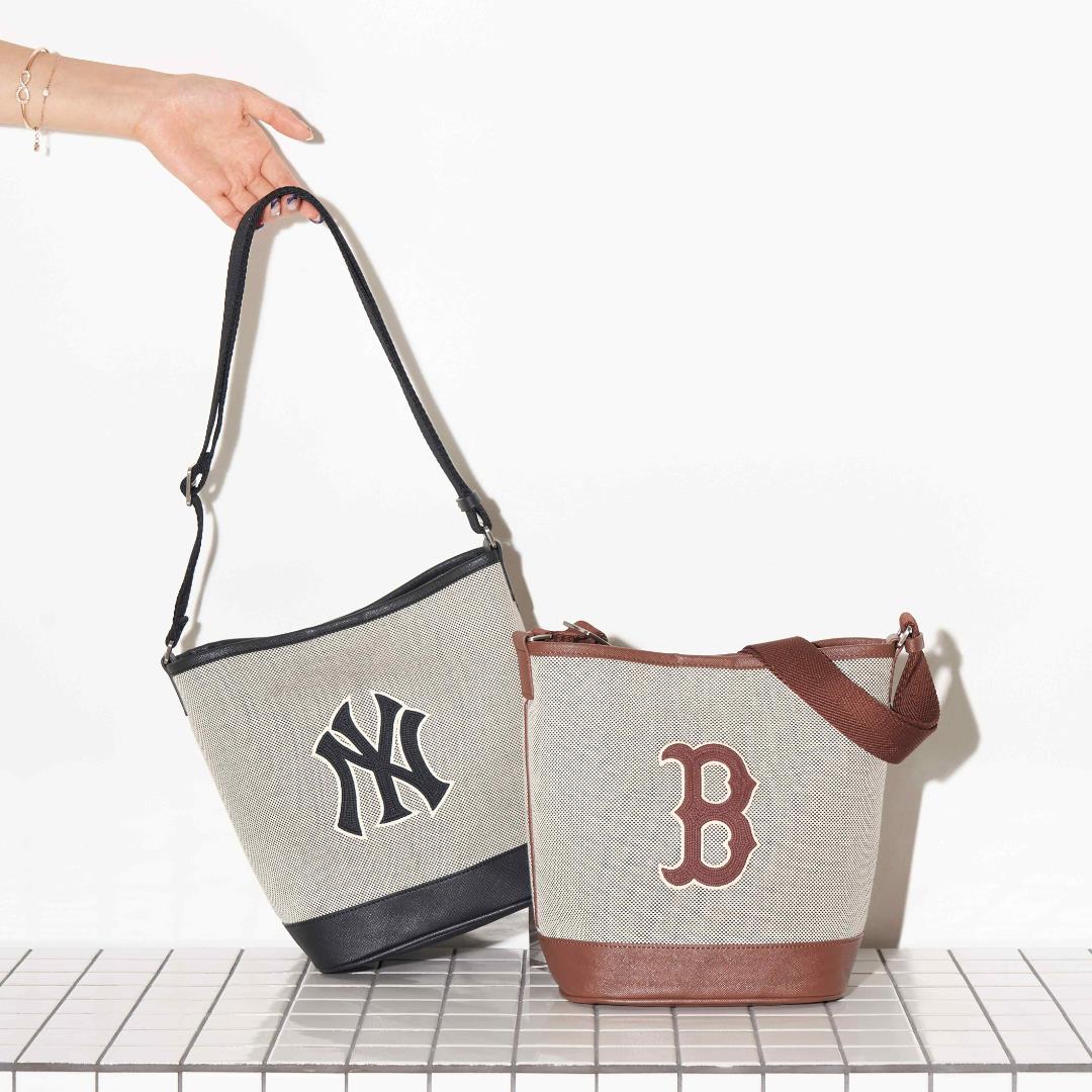 MLB Korea - Basic Big Logo Canvas Small Tote Bag 43BRD - Boston Red Sox