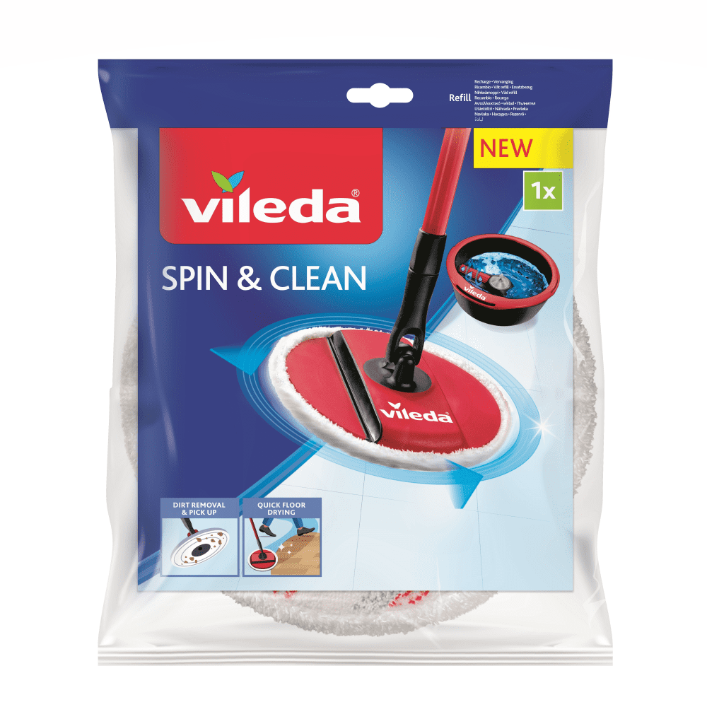 Spin & Clean  Vileda HK 微力達