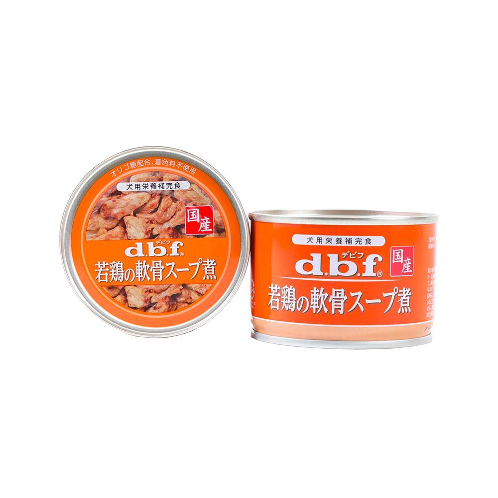 デビフ 国産 若鶏の軟骨スープ煮(150g)48缶セット - ペットフード