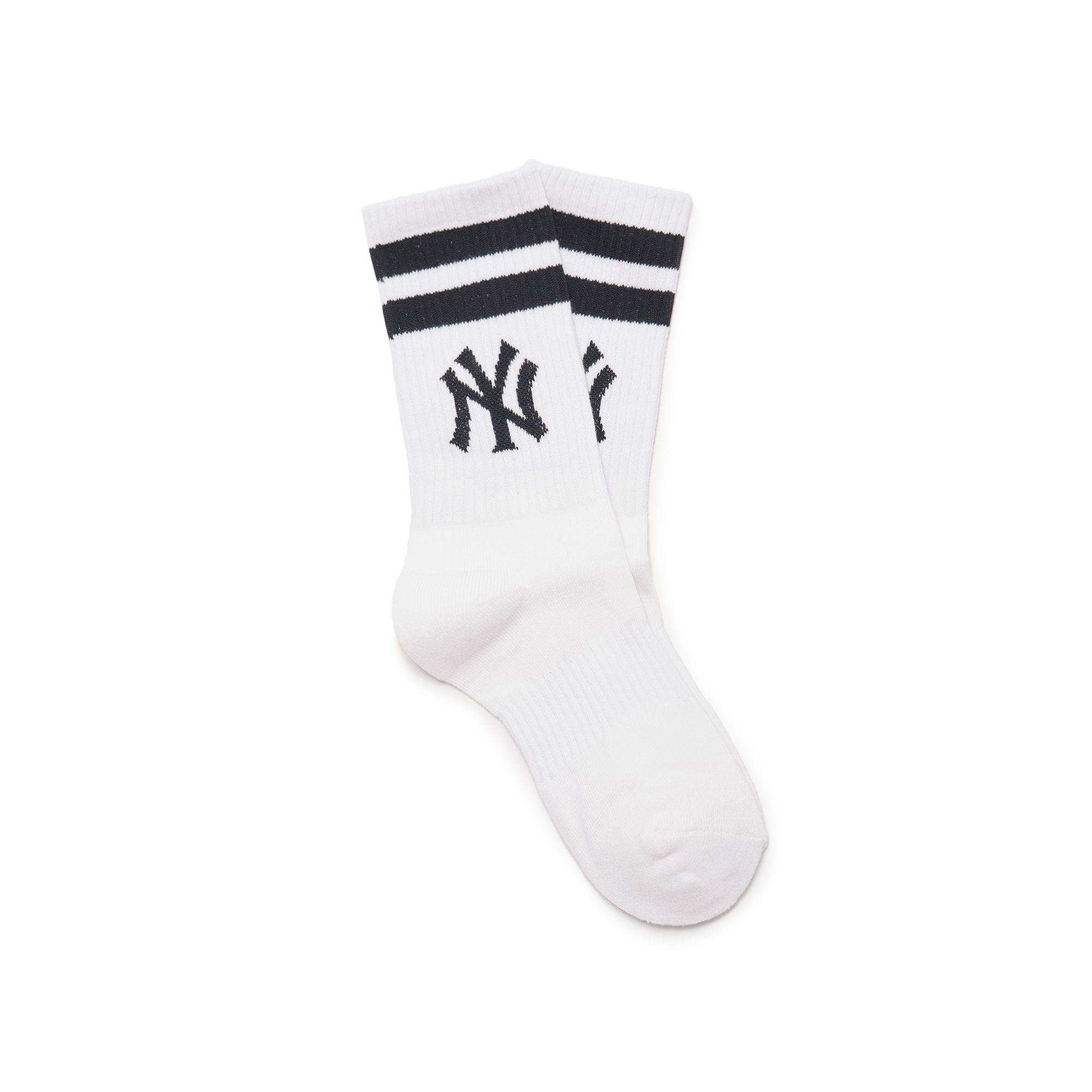 BIG LOGO STRIPE SOCKS LOS ANGELES DODGERS (3ASOMS33N-07NYD) | MLB