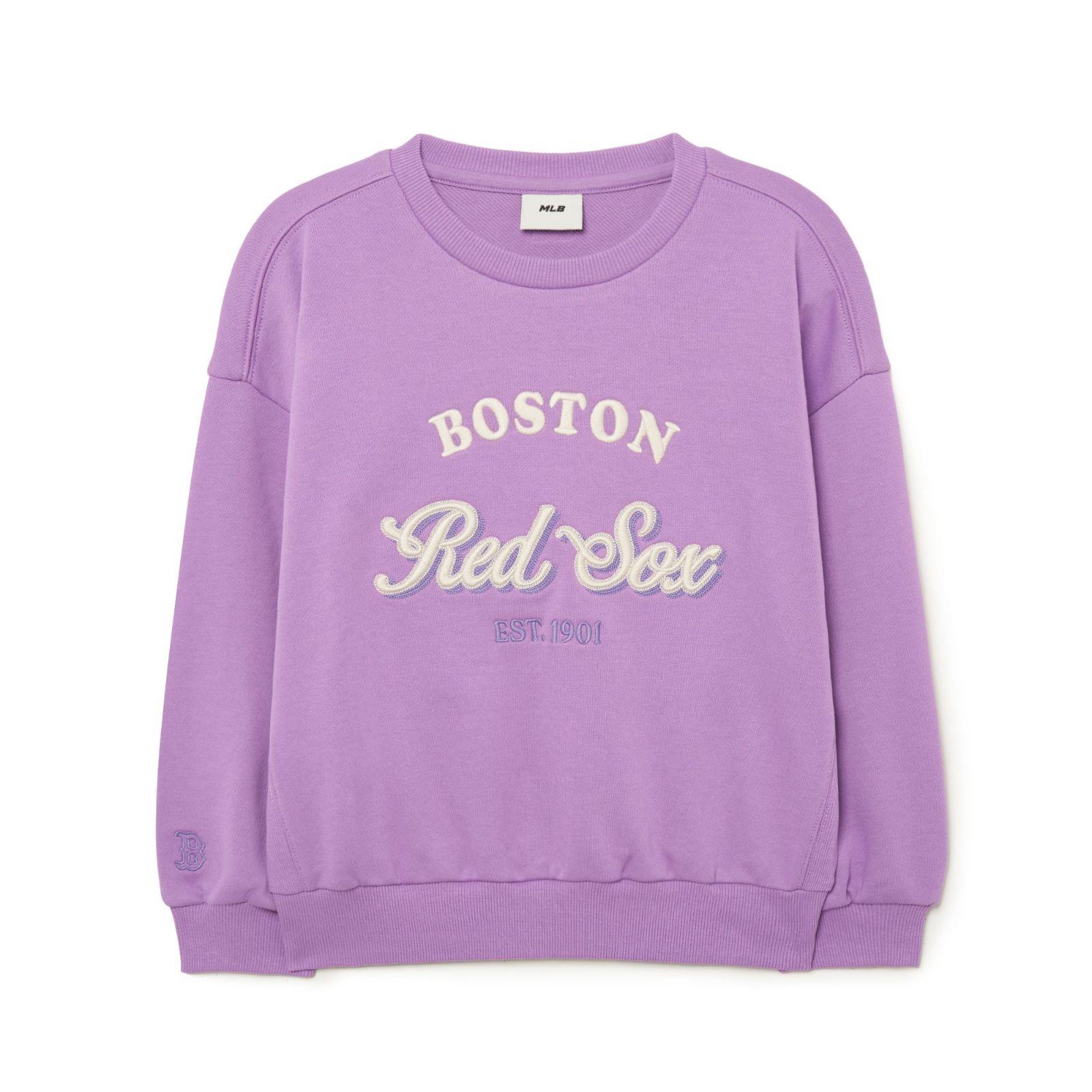MLB Boston Red Sox Girls' Crew Neck T-Shirt - XS