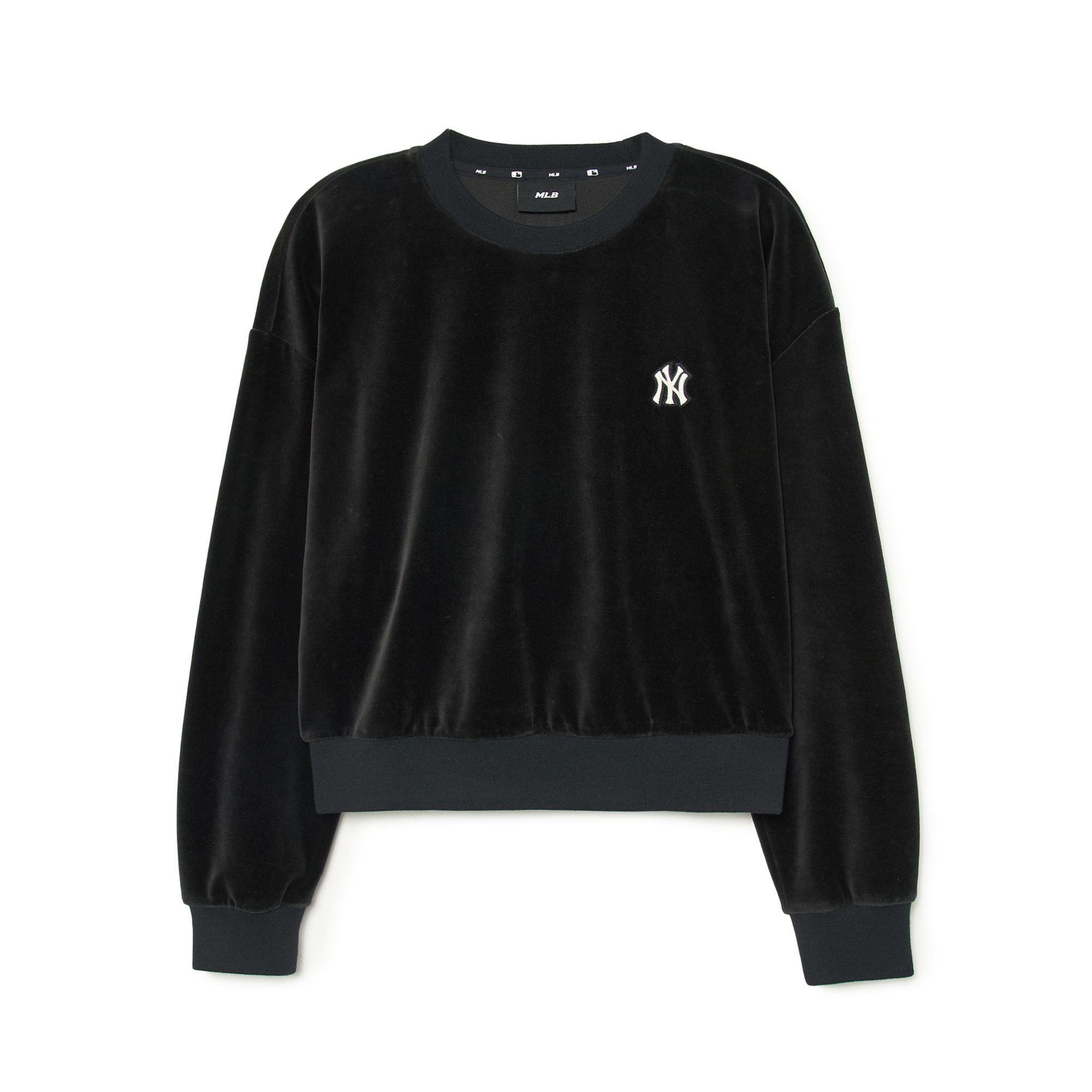 MLB] Women´s Basic Velvet Crop Sweatshirt ☆大人気☆