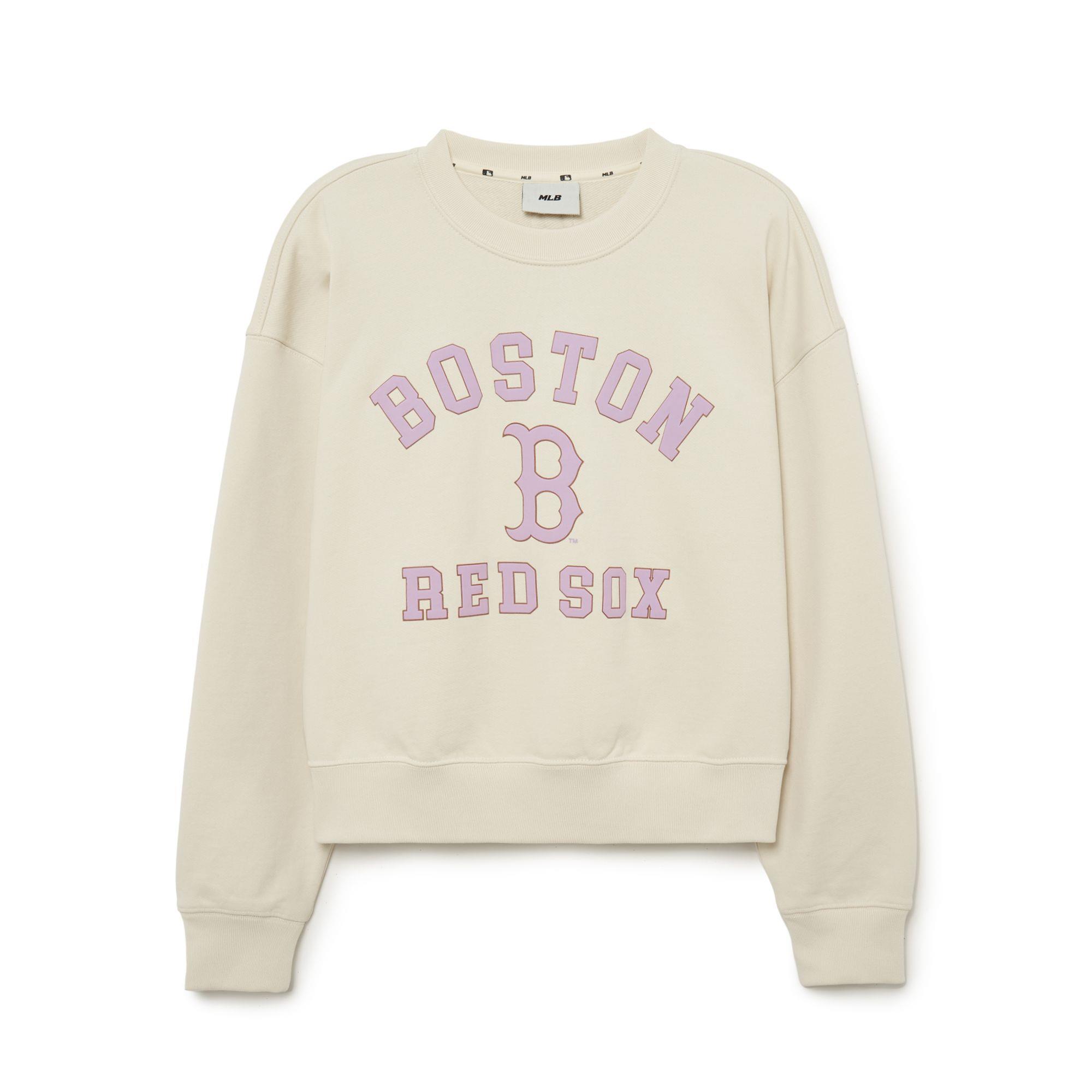 Boston Red Sox Fundamentals Fleece Crew - Womens